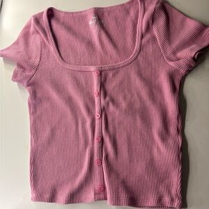 Light pink hollister shirt